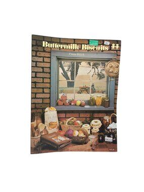 Vintage Cross Stitch Patterns, Buttermilk Biscuits, Vanessa Ann Collection